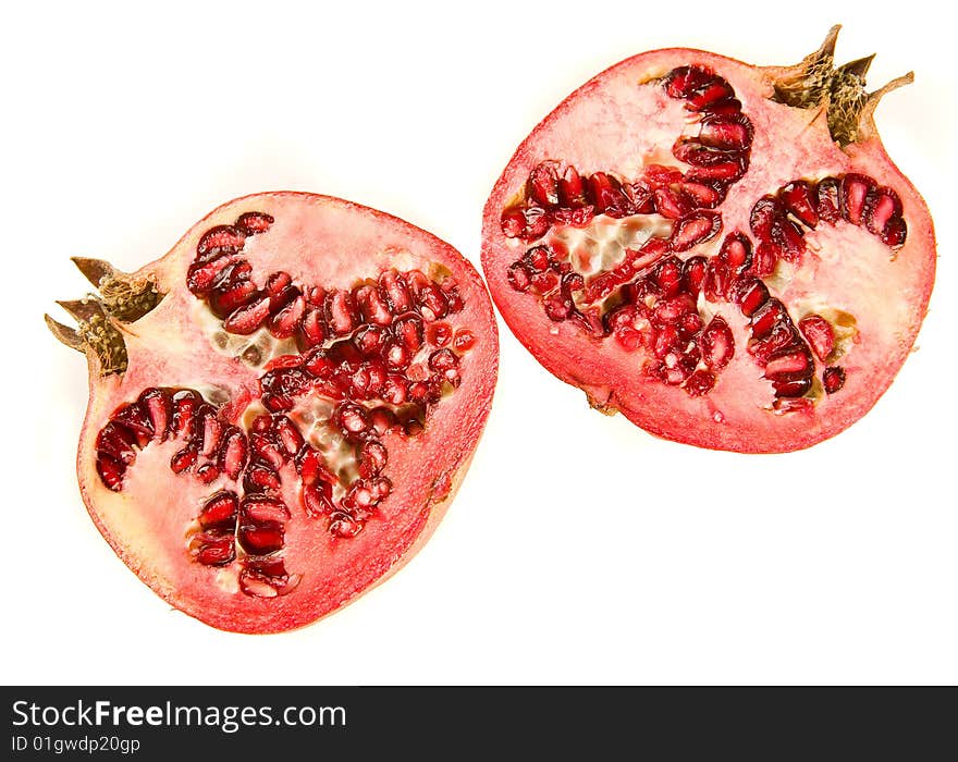 Ripe pomegranate