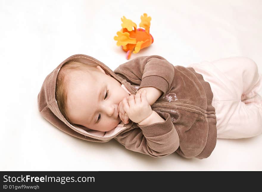 Baby With Teddy