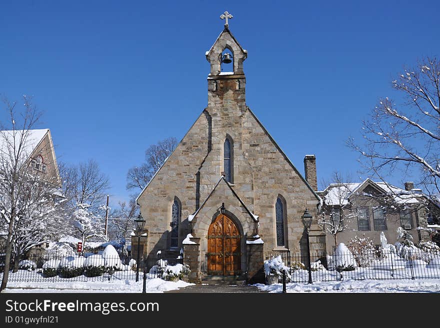 A Beautiful local church in Historical Woodbury, New Jersey. A Beautiful local church in Historical Woodbury, New Jersey