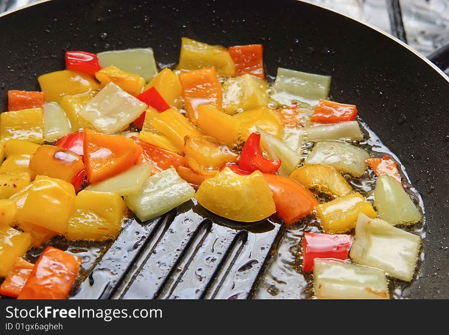 Cooking Peppers