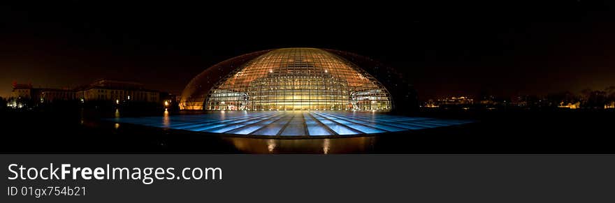 The Panorama Of The China National Theater