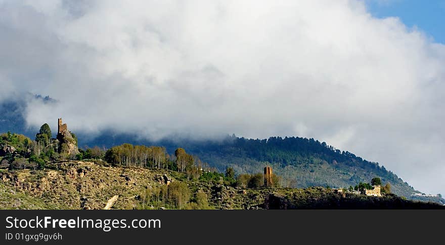 Day view of the nature at Danba Sichuan China