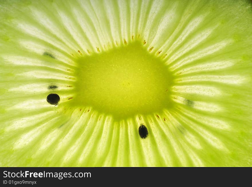 Close up of kiwi fruit