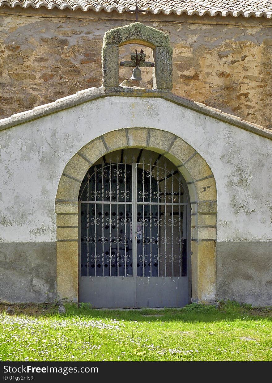 Gateway to a small church