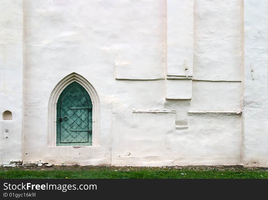 Medieval russian church in Great Novgorod, Russia