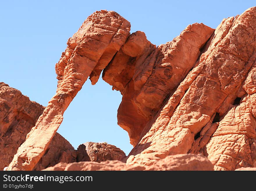 Elephant Rock, Valley Of Fire, Nevada