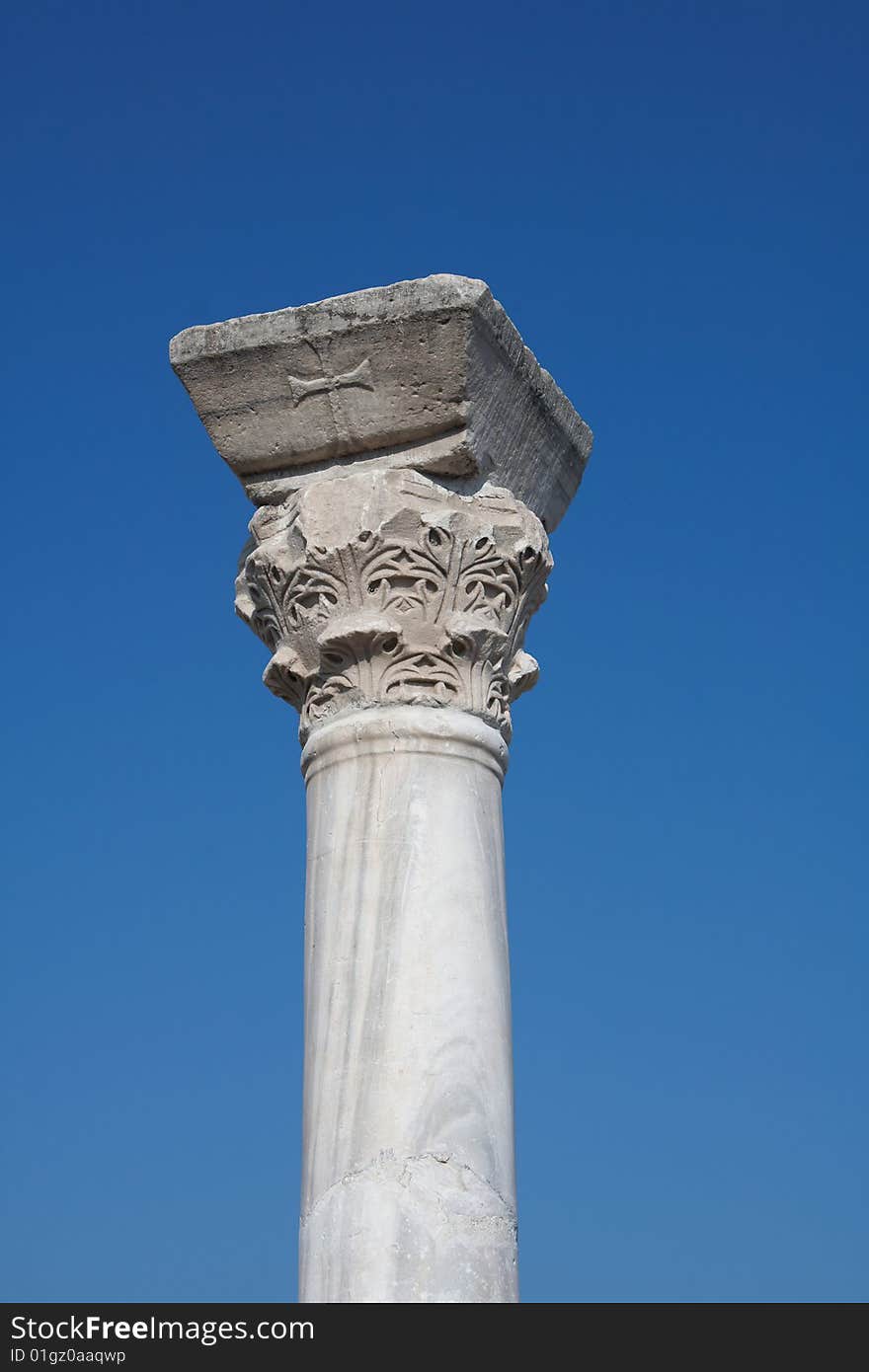 Ancient column in the Tauric Chersonesos