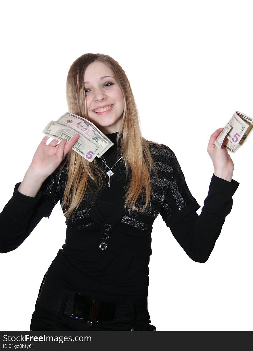 The Girl And Money