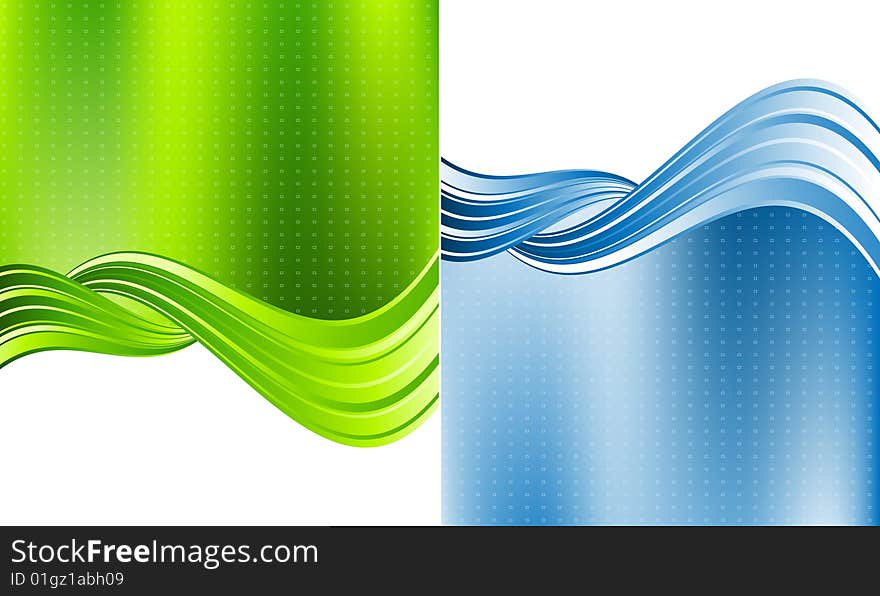 Vertical vector background