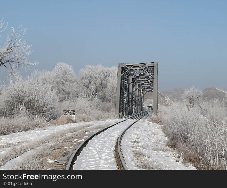 Railway trestle