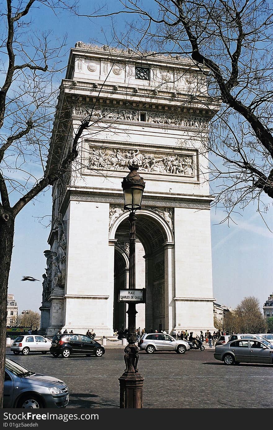 Arch of the victory Paris