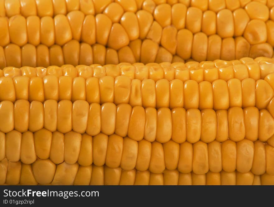 Close up of yellow maize background