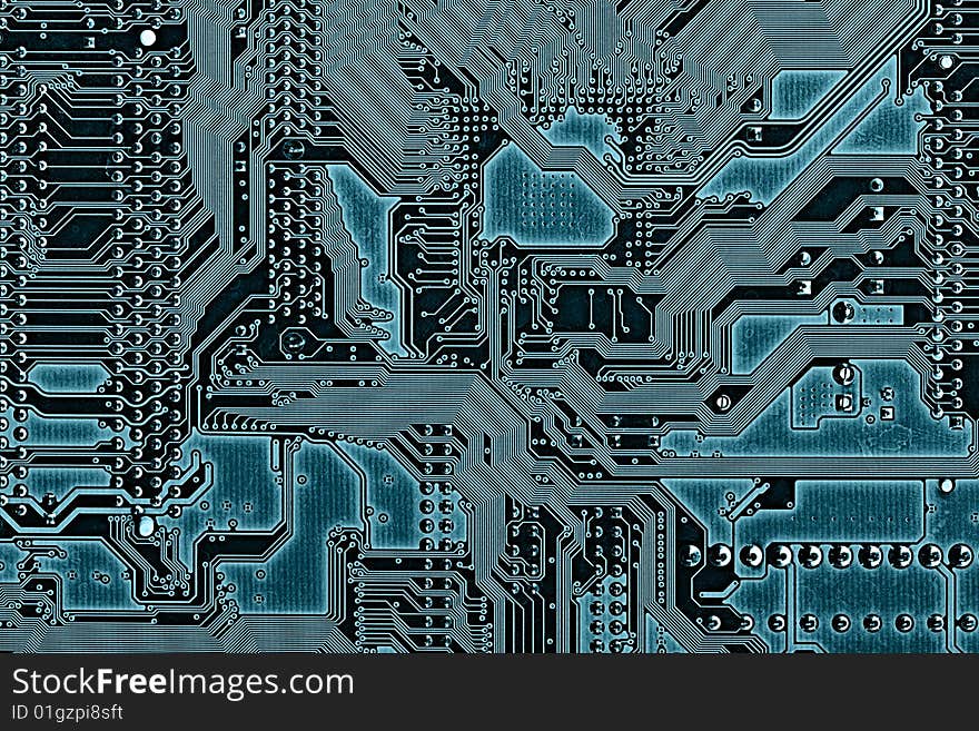 Electronic board texture