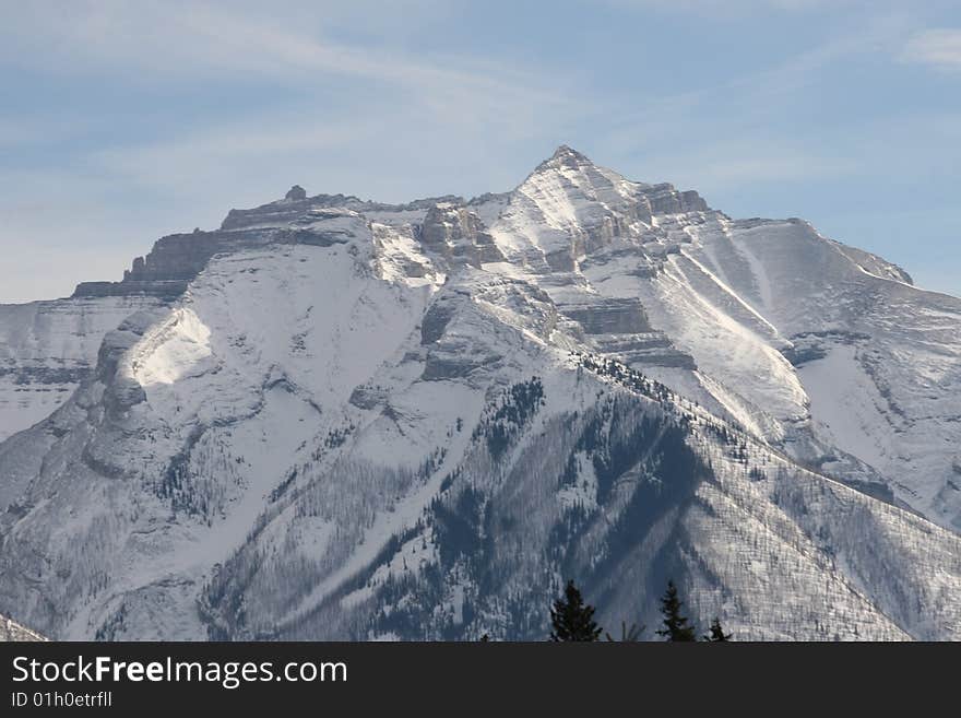 Banff national park, winter, canada. Banff national park, winter, canada