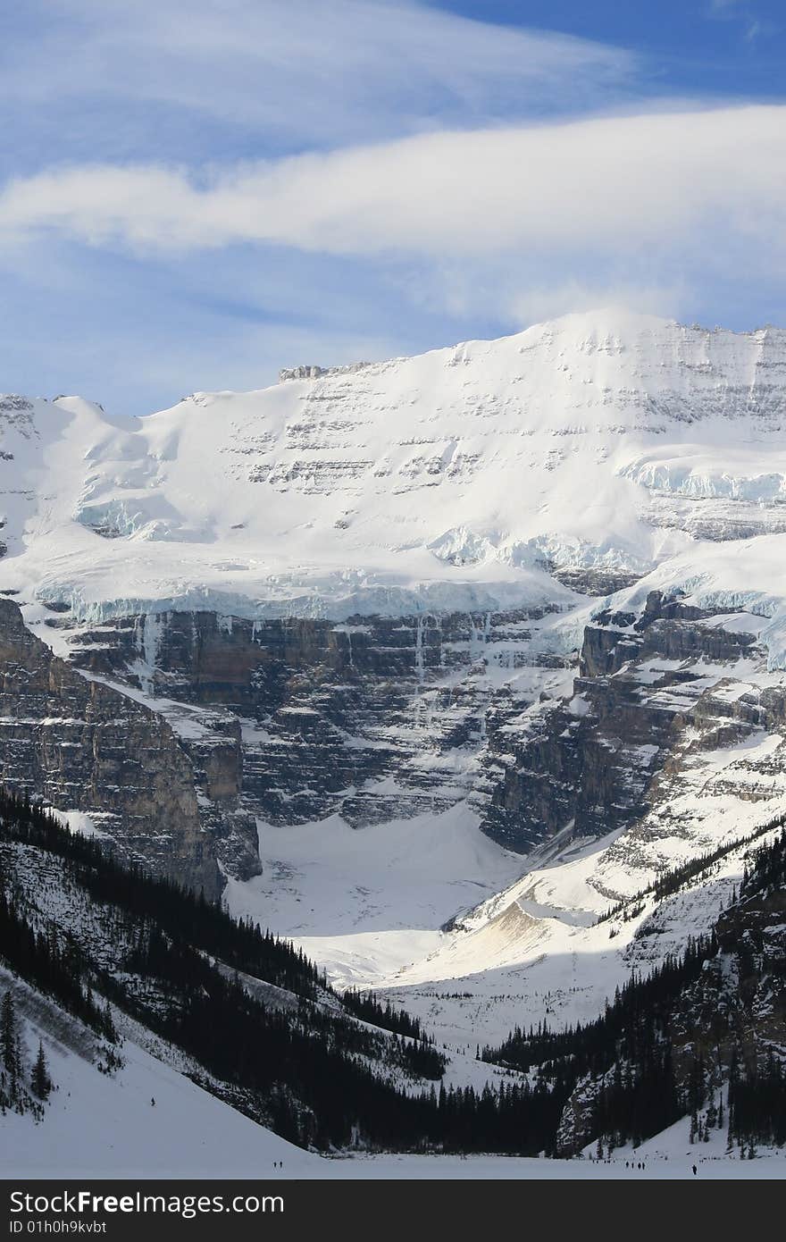 Banff national park in winter. Canada. Banff national park in winter. Canada.