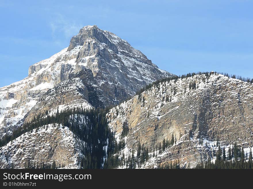 Banff national park, winter, canada. Banff national park, winter, canada