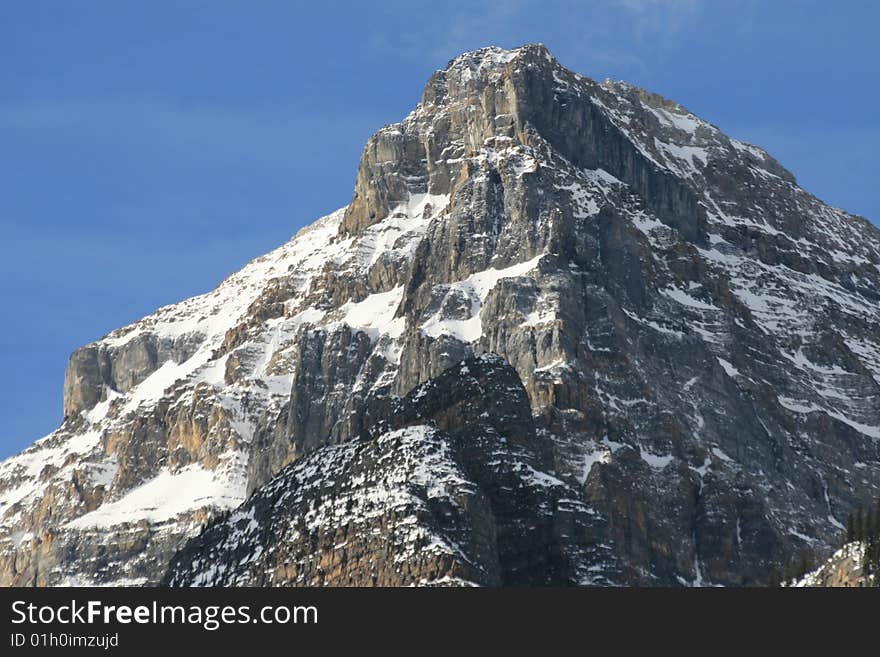 Banff national park, winter in canada. Banff national park, winter in canada