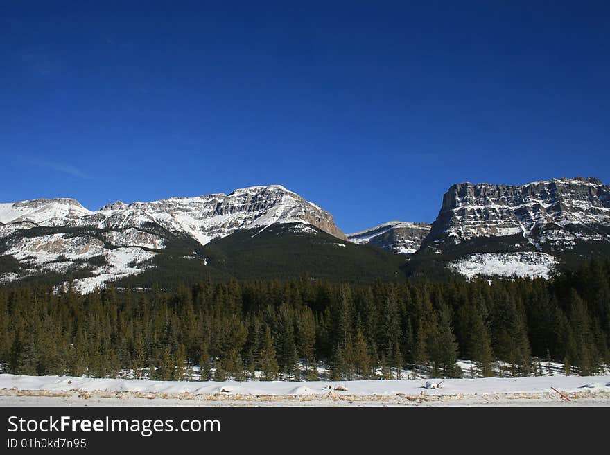 Majesty of rocky mountains, canada