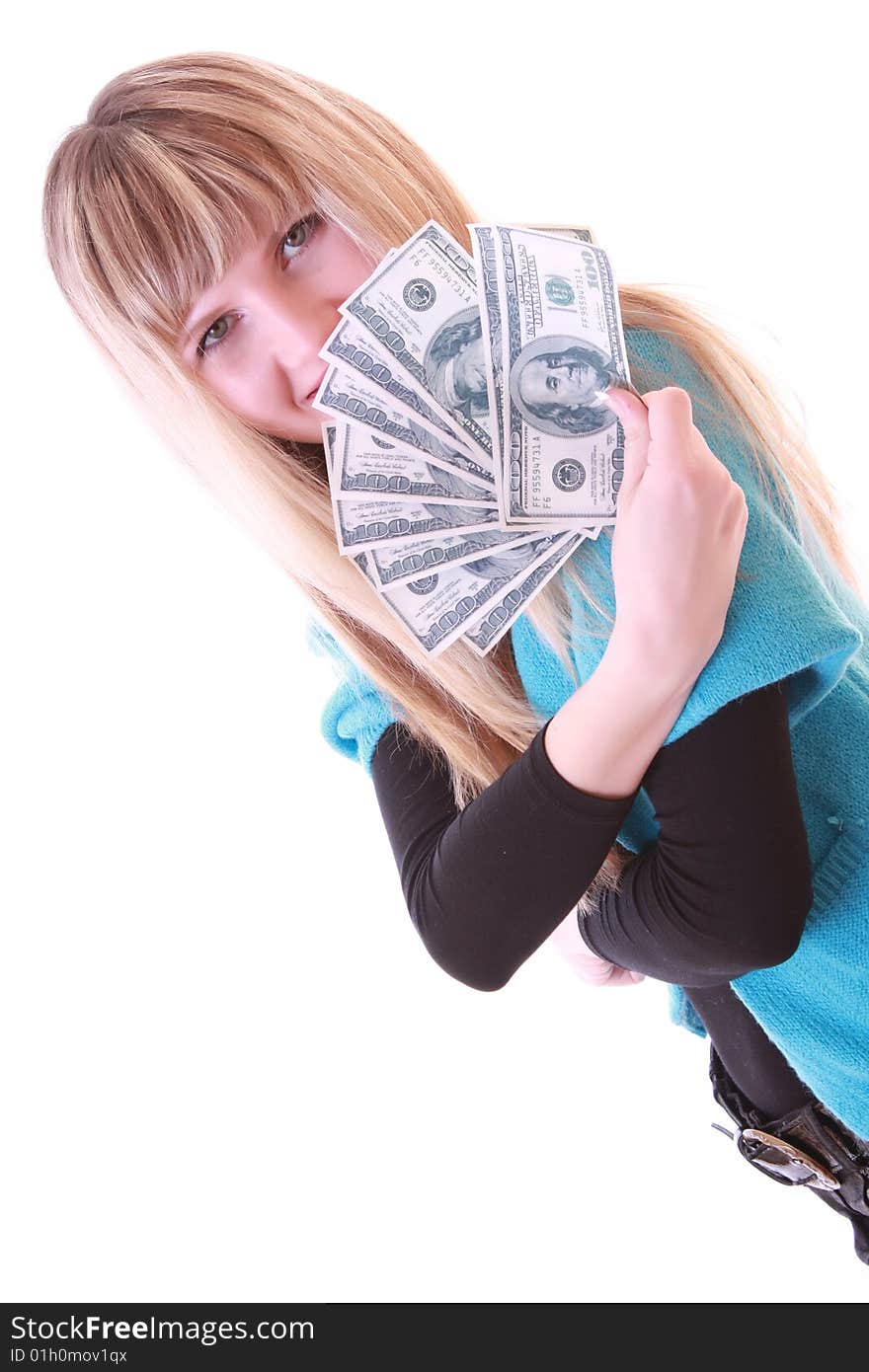 Girl With Dollars