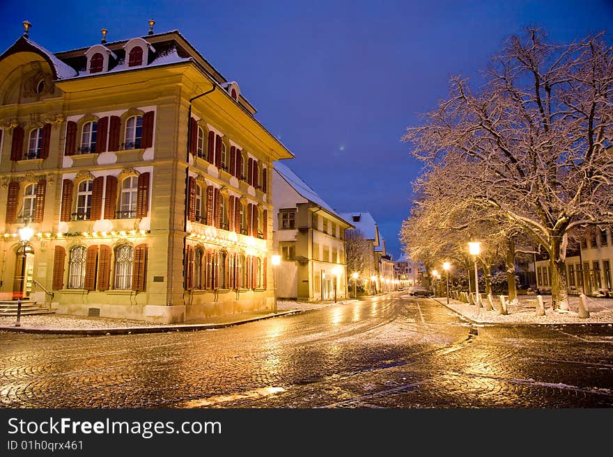 The Hintere Hauptgasse in Zofingen. The Hintere Hauptgasse in Zofingen.