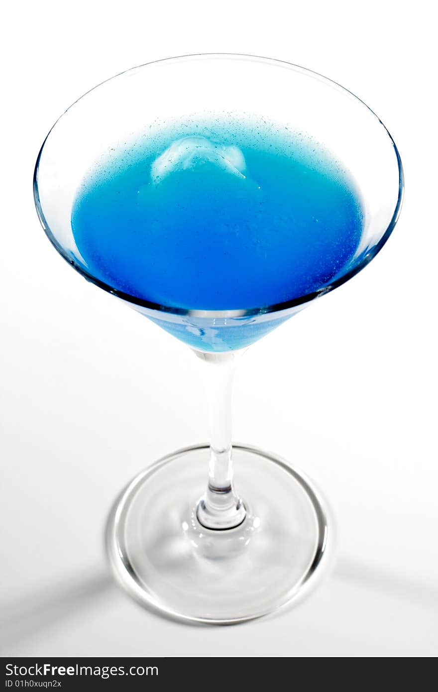 Blue Alcoholic Cocktail