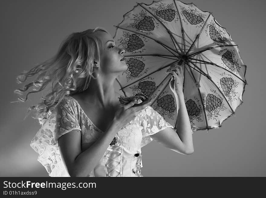 Woman In Wedding Dress