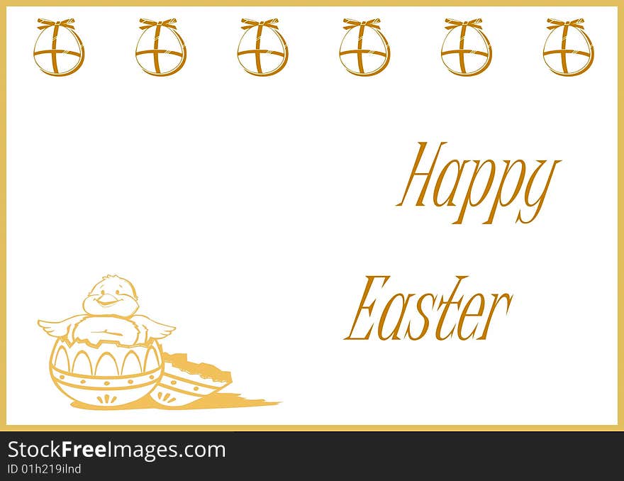 A pretty image fot layouts of easter cards. A pretty image fot layouts of easter cards