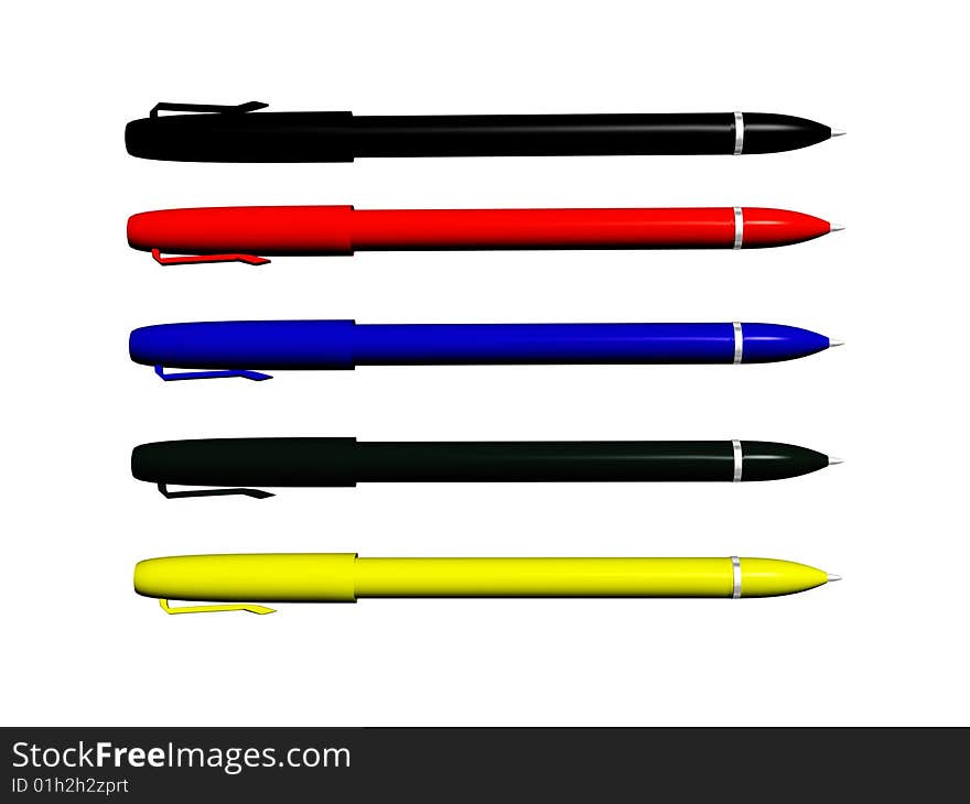 Plastic Pens