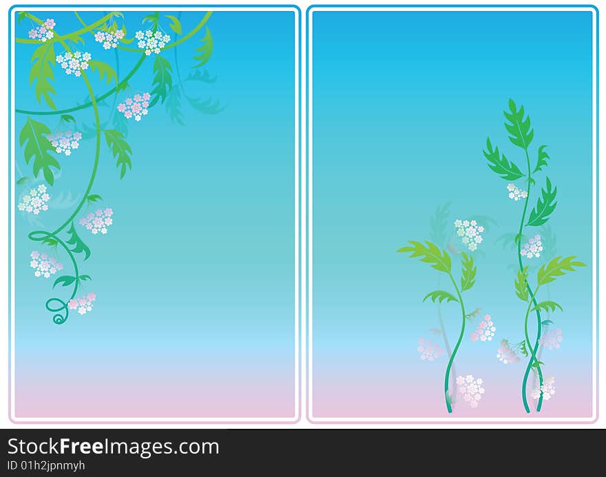 Spring design elements.
There is in addition a vector format (EPS 8).