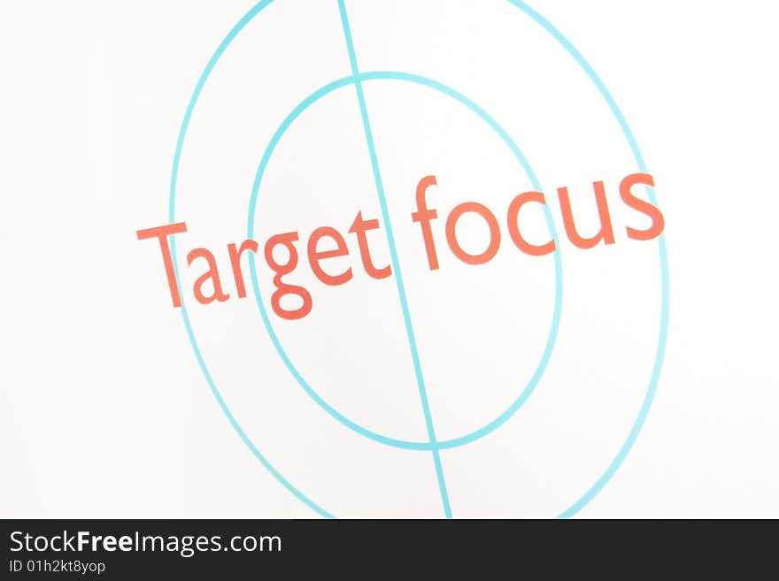 Screenshot Of A Presentation: Target Focus