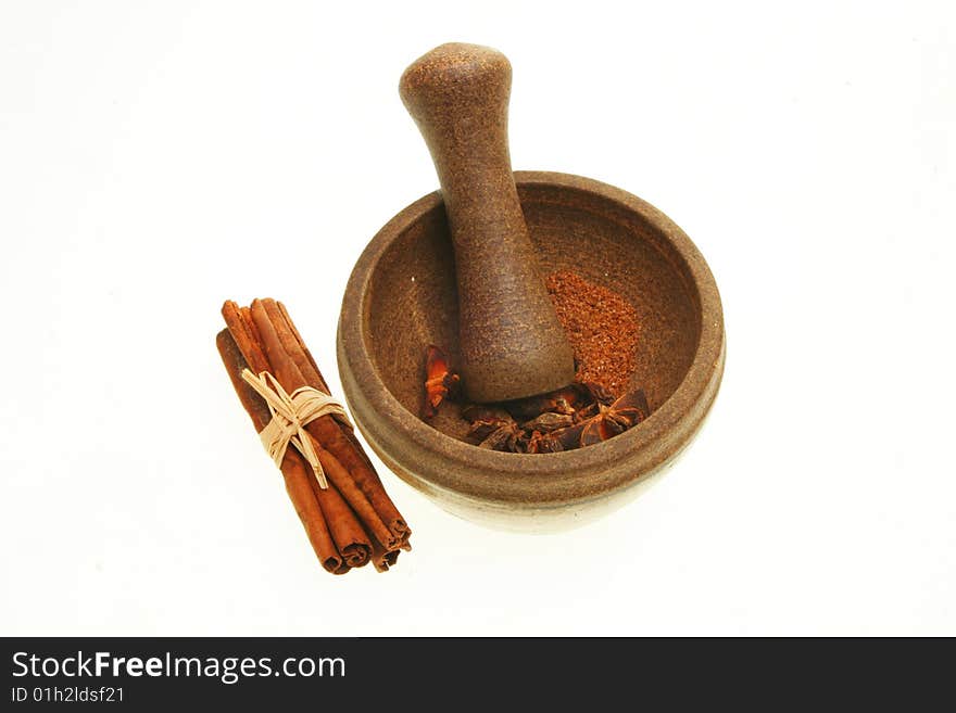 Pestle and mortar