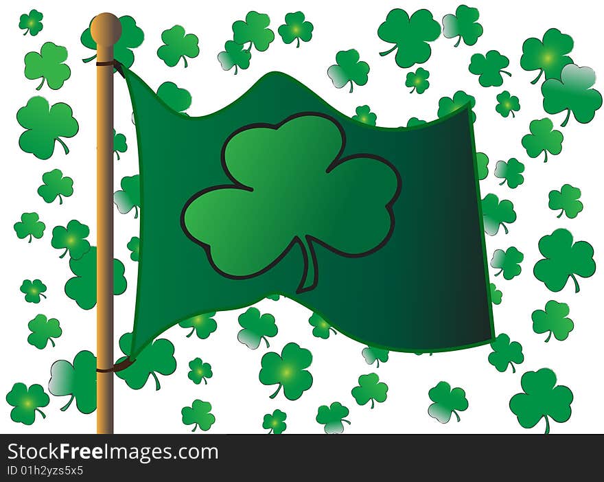 Shamrock flag