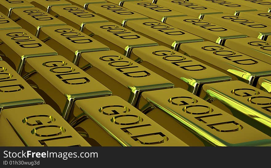 Lots of shiny goldbars g