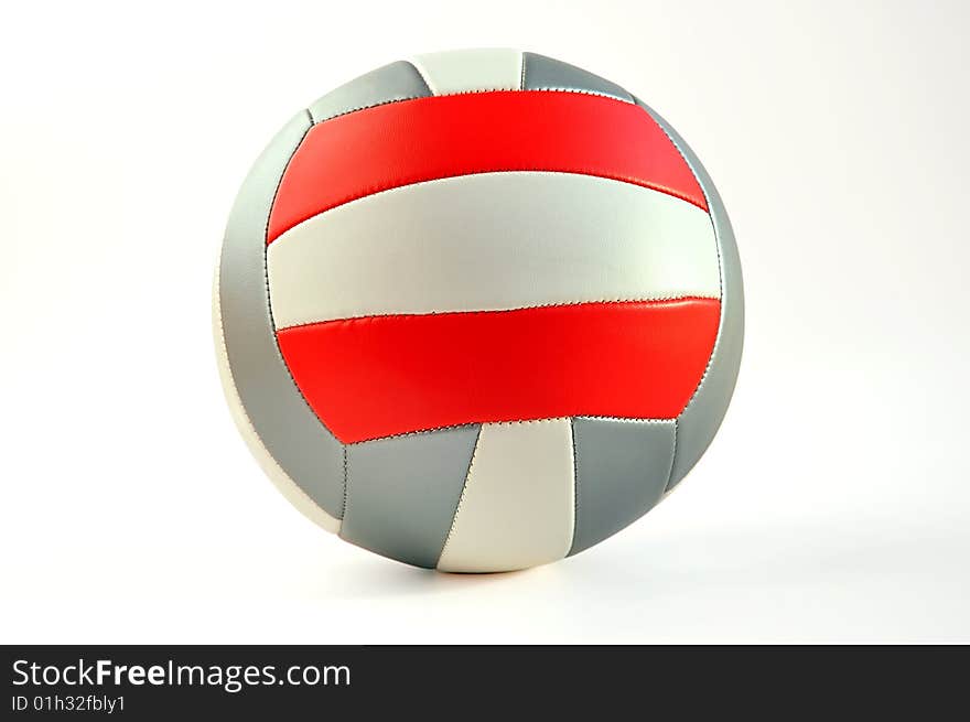 Volleyball isolated on white with clipping path. Volleyball isolated on white with clipping path.