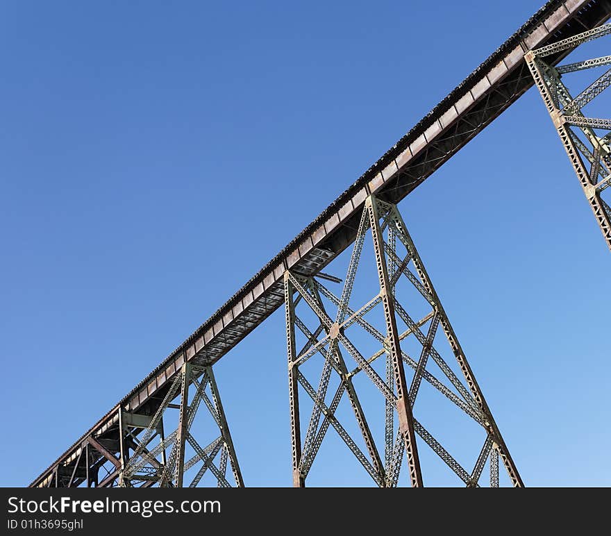 Old train bridge