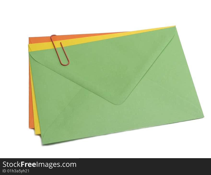 Three envelopes