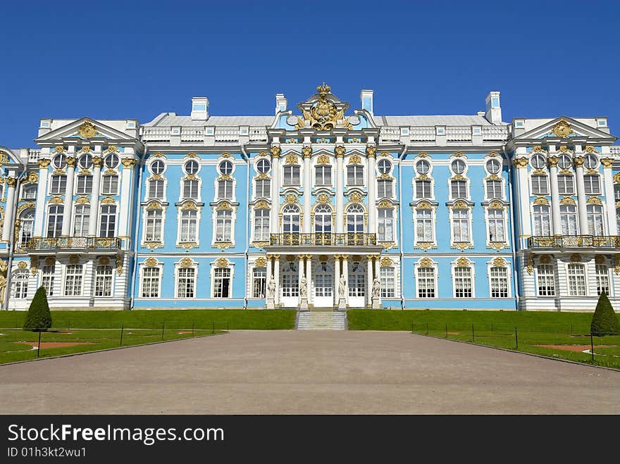 Catherine S Palace In Russia