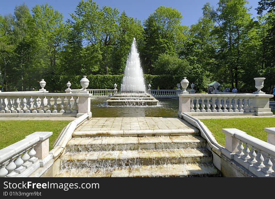 A Marble Fountain