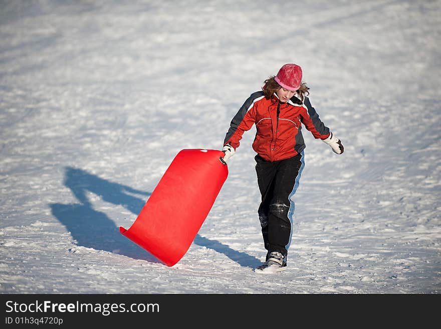 Climbing up hill