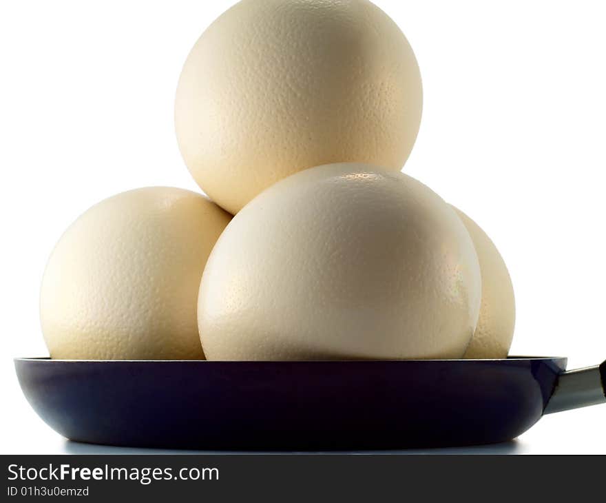 Ostrich eggs