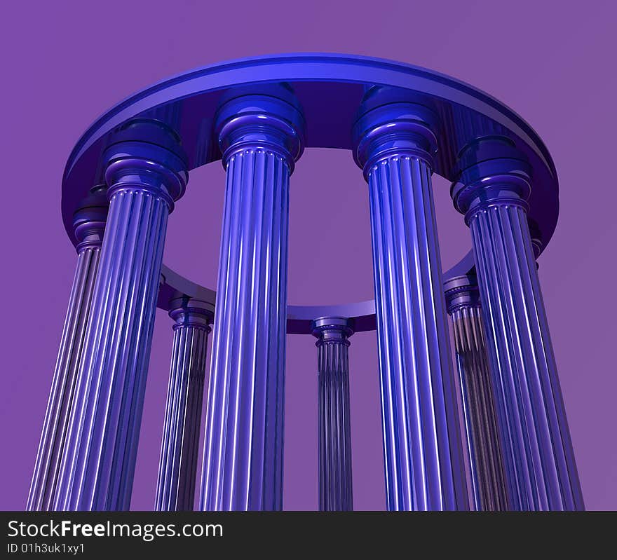 Column details from old  building