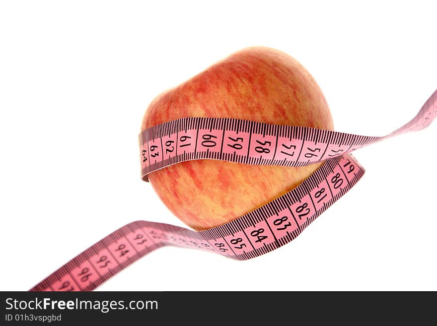 Apple And Measurement Tape