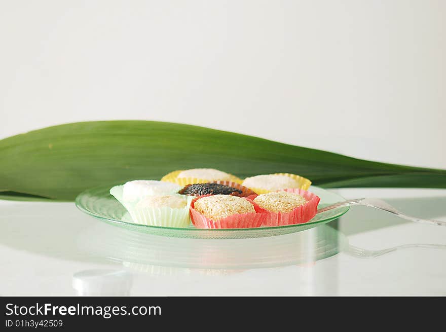 The Chinese cakes and pastries are very delicious