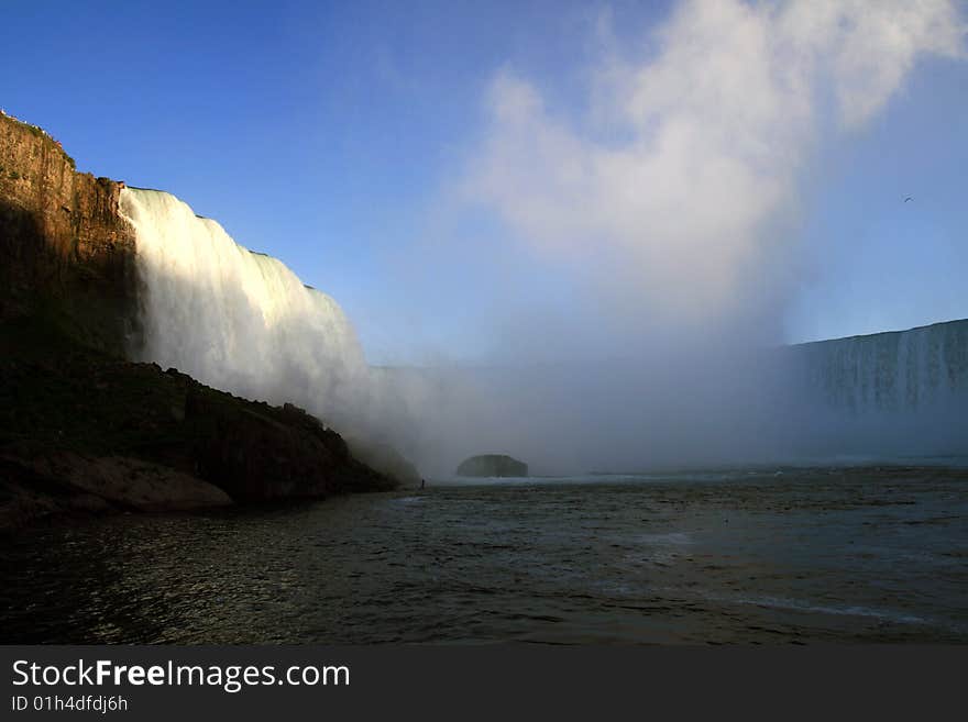 Niagara falls at Buffalo