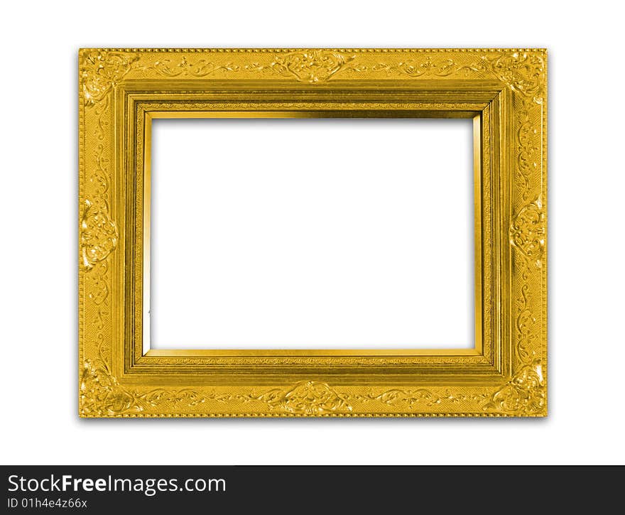 Old-fashion Picture Frame .Isolated