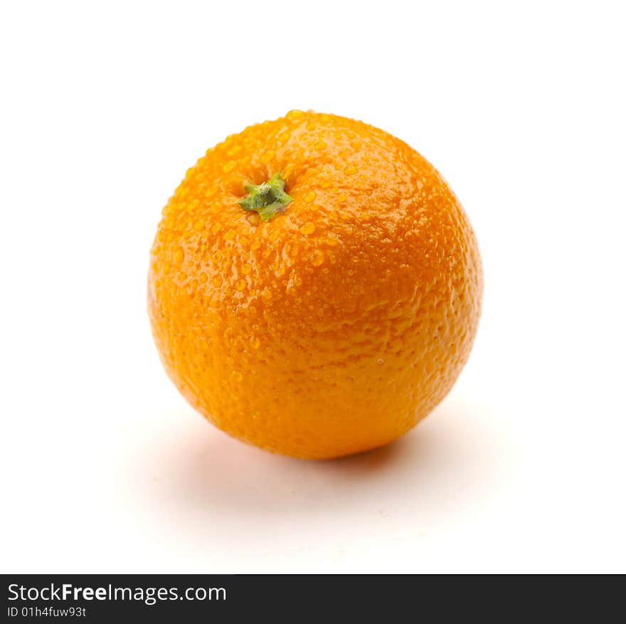 Orange isolated on white background