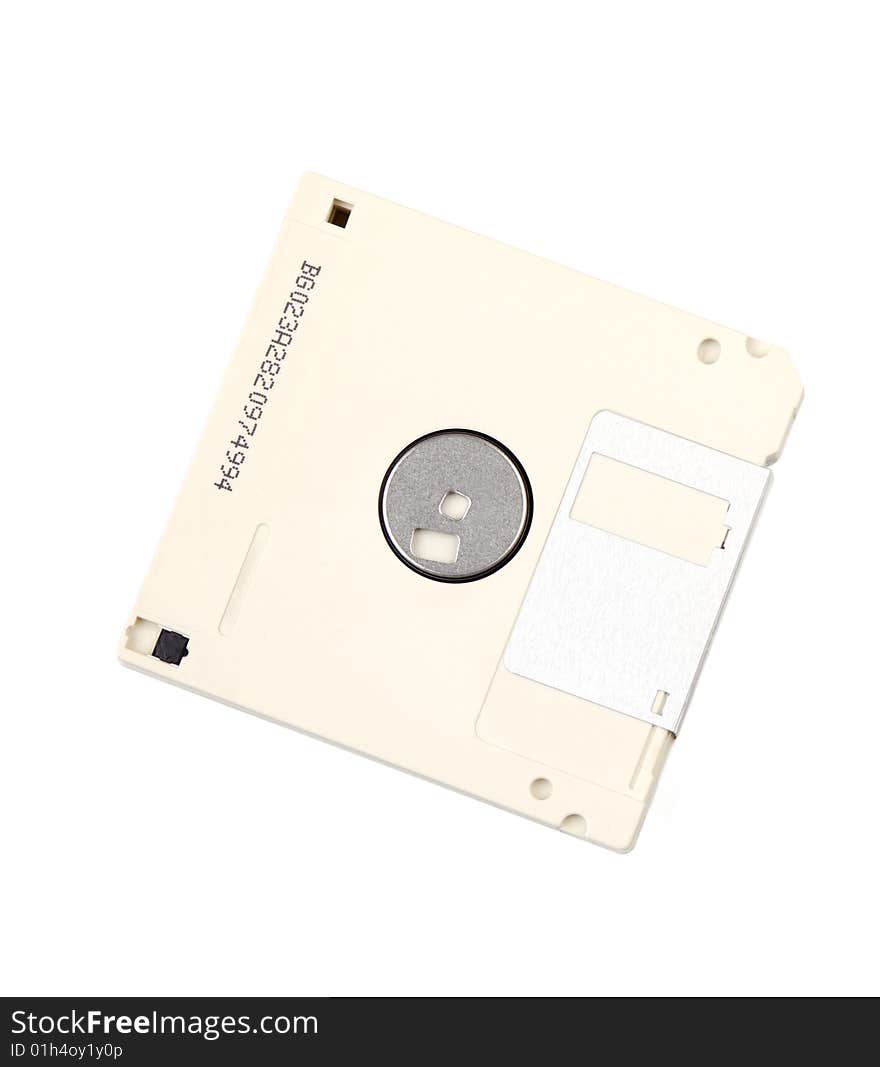 Floppy disc isolated