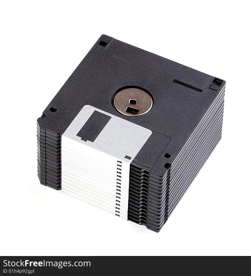 Floppy Discs Isolated