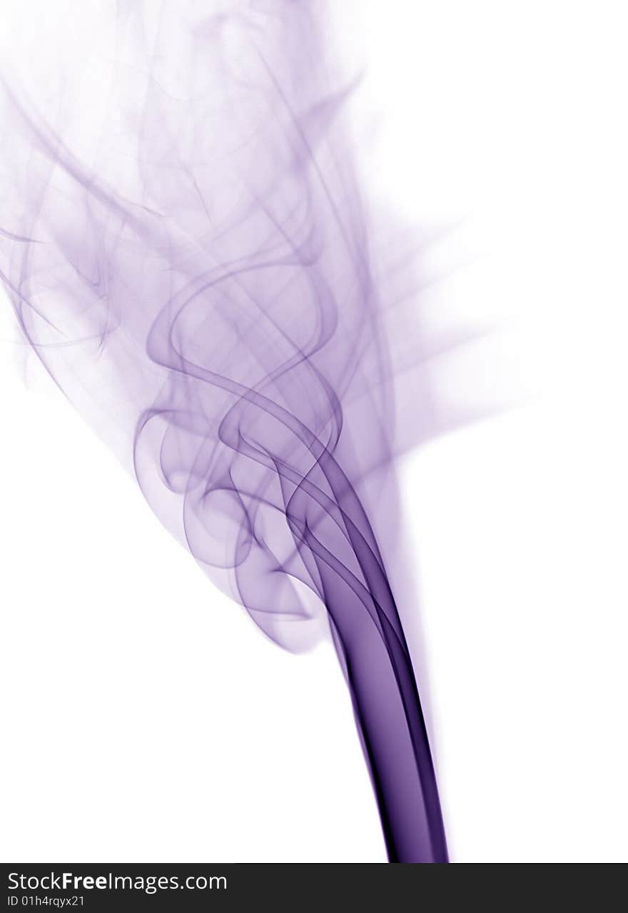 Lilac Color Smoke