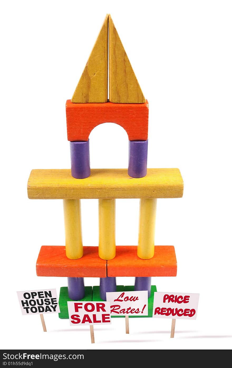 Toy Block Tower